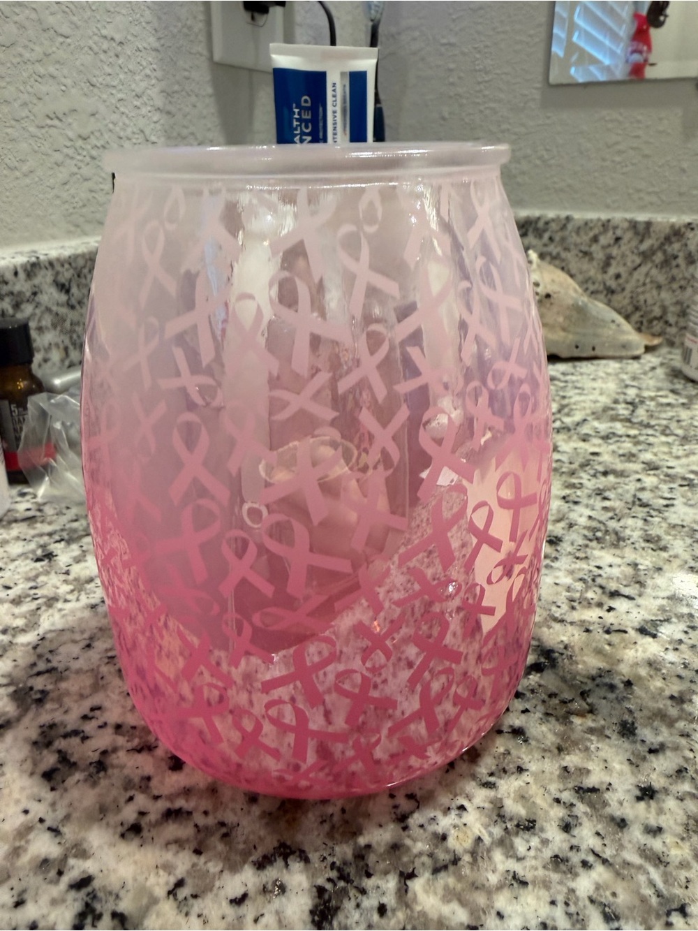 Breast cancer awareness scentsy Warmer